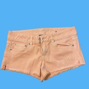 American eagle shortie shorts, low rise, Size 4!
